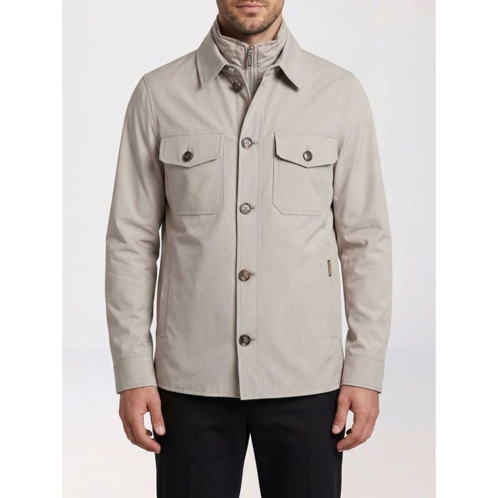 Moorer Jacket Men Sand